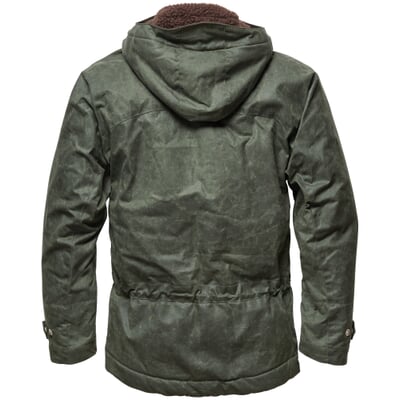 manufactum Herren-Baumwolljacke gewachst Dunkelgrün Letzter Tag