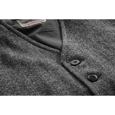 manufactum Herren-Hauler-Vest 1905 Graumelange Bis zu 65% Rabatt