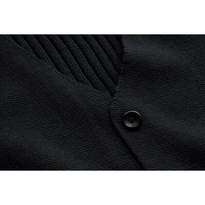 manufactum Herren-Strickweste Dunkelblau Sonderangebot der Fabrik