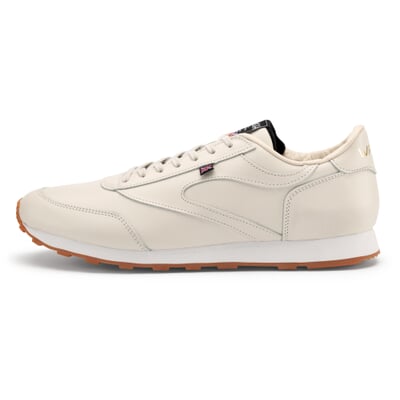 manufactum Herrensneaker Glattleder Naturweiß Riesige Rabatte