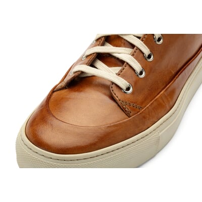 manufactum Herren-Leder-Schnürboot Cognac Günstiger Verkauf