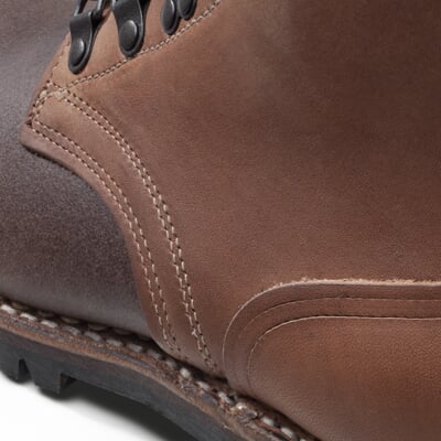 manufactum Arbeitsstiefel Juchtenleder Braun Fabrikpreis