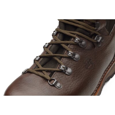 manufactum Herren-Wanderschuh Yakleder Dunkelbraun Preisnachlass