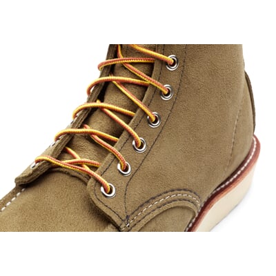 manufactum Herren-Moc Boot Rauleder Oliv Jubiläumsangebot