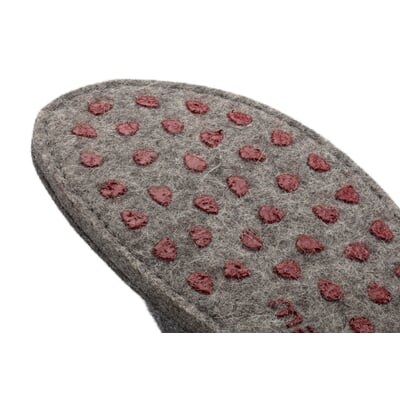 manufactum Reisepantoffel Steinschaf Unisex Steingrau Zeitlich begrenztes Angebot