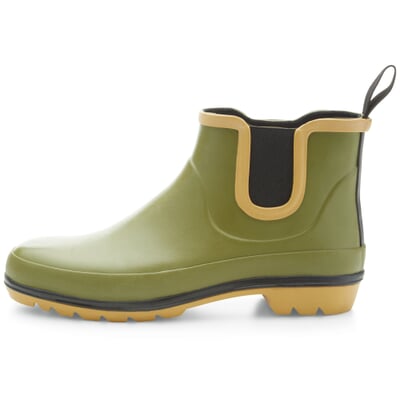 manufactum Herren-Gummistiefelette Oliv-Schwarz Exklusive Angebote