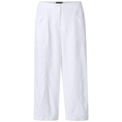 manufactum Damen-Stoffhose Weiß
