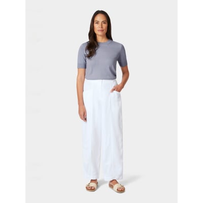 manufactum Damen-Stoffhose Weiß Nur für heute