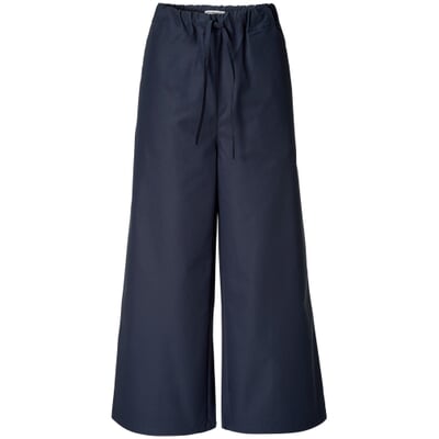 manufactum Damenhose Popeline 7/8-Länge Dunkelblau