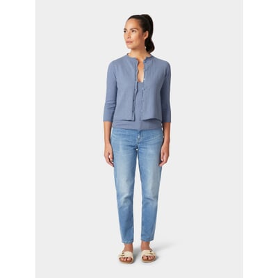 manufactum Damen-Strickjacke Hellblau Begrenzt auf 3 Tage