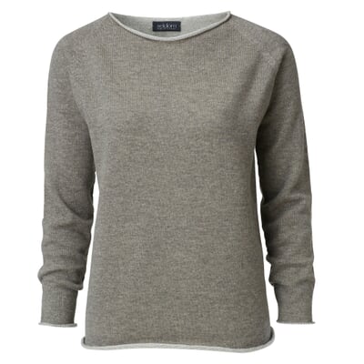 manufactum Damenpullover Merinowolle Beigebraun Im Verkauf