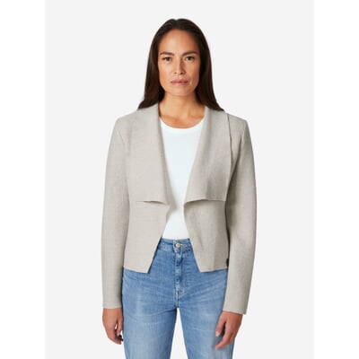 manufactum Damen-Strickjacke Naturweiß Auslauf