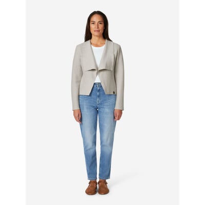 manufactum Damen-Strickjacke Naturweiß Auslauf