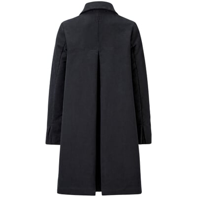 manufactum Damenmantel Bindeband Schwarz im Angebot