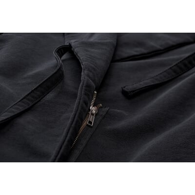 manufactum Damenmantel Bindeband Schwarz im Angebot