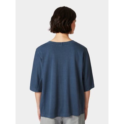 manufactum Damenshirt Halbarm Blau Limitierter Zeitrabatt