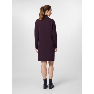 manufactum Damen-Strickkleid Aubergine Rabatt