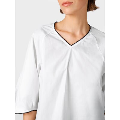 manufactum Damen-Blusenshirt Naturweiß Günstig kaufen