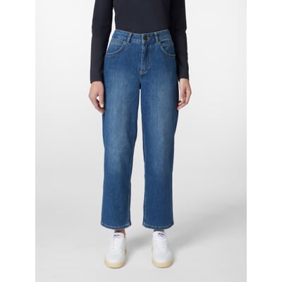 manufactum Damen-Relaxed-Jeans Blau Großer Ausverkauf