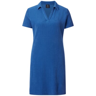 manufactum Damen-Frotteekleid Blau Online Shopping