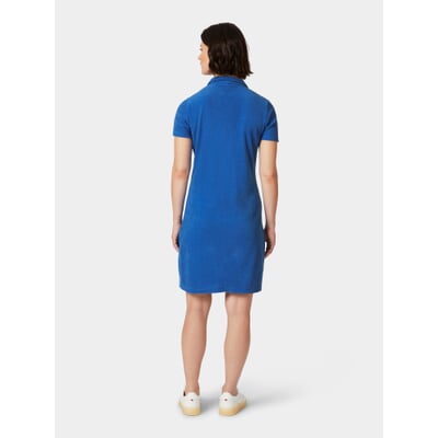 manufactum Damen-Frotteekleid Blau Online Shopping