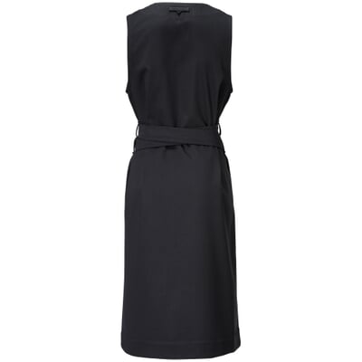 manufactum Damen-Wickelkleid Schwarz Osterangebot