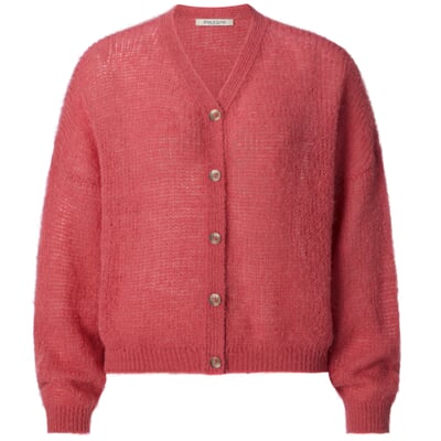 manufactum Damen-Strickjacke Pink
