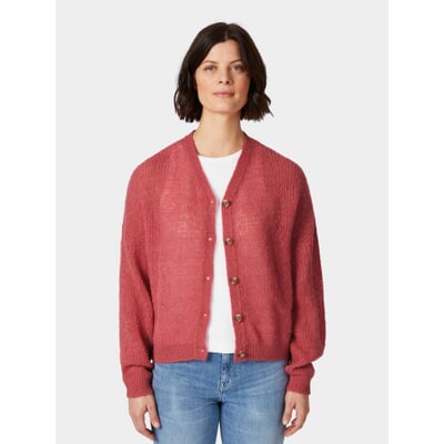 manufactum Damen-Strickjacke Pink Neueste Mode