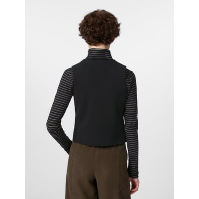 manufactum Damen-Strickweste Schwarz Blitzangebot