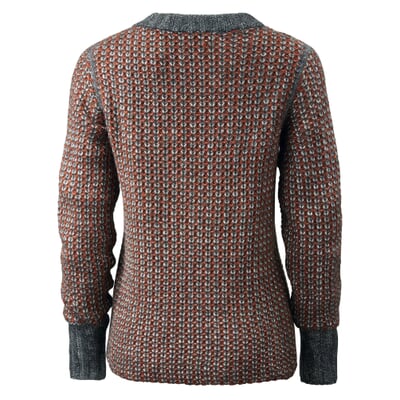 manufactum Damenpullover Grau-Rost Sonderangebote