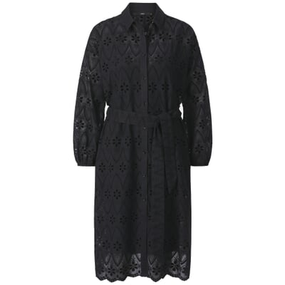 manufactum Damen-Spitzenkleid Schwarz Riesige Ersparnisse