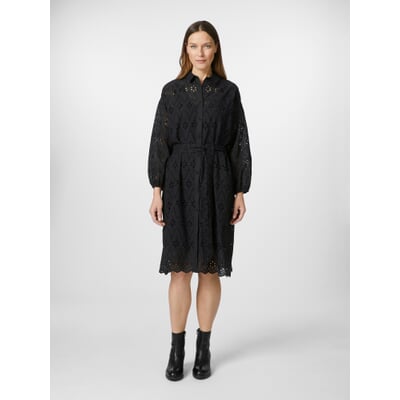 manufactum Damen-Spitzenkleid Schwarz Riesige Ersparnisse