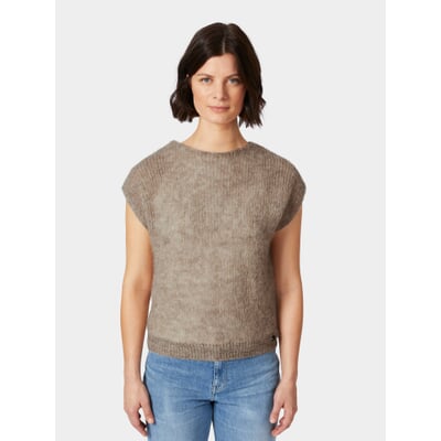 manufactum Damen-Strickpullunder Beige Super Sparpreis