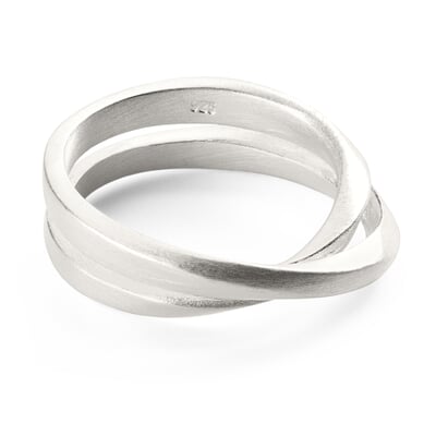 manufactum Möbius-Ring Silber 19 mm Innendurchmesser Bis zu 55% Rabatt