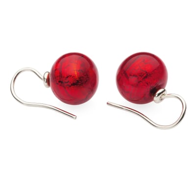 manufactum Ohrhänger Muranoglas Rot Discount Store für neue Produkte