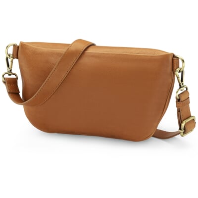 manufactum Damen-Gürteltasche Leder Cognac Clearance-Verkauf