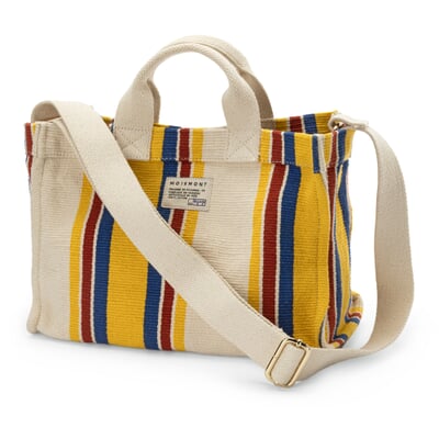 manufactum Damen-Handtasche N° 45 gestreift natur-gelb