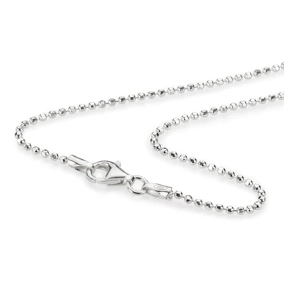 manufactum Halskette diamantiert Silber Günstiger Verkauf