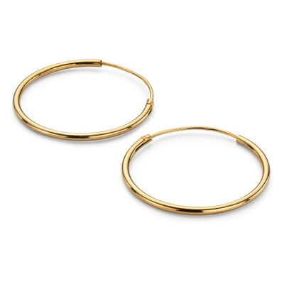 manufactum Creole Simple-Hoop Gold