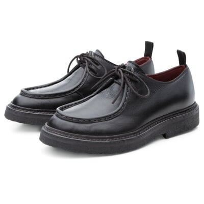 manufactum Damen-Halbschuh Schwarz Exklusivangebot