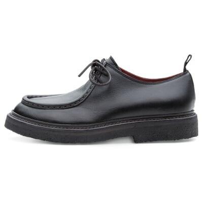 manufactum Damen-Halbschuh Schwarz Exklusivangebot