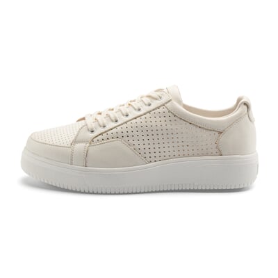 manufactum Damen-Ledersneaker Natur Valentinstagsangebot