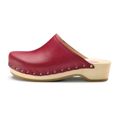 manufactum Holzschuh Nappa Rot Heißer Verkauf