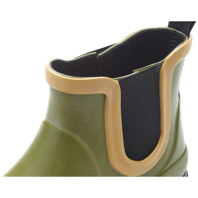 manufactum Damen-Gummistiefelette Oliv-Schwarz JETZT KAUFEN
