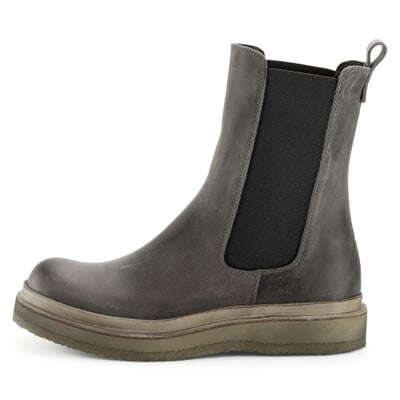 manufactum Damen-Lederboot Grau Letzter Tag
