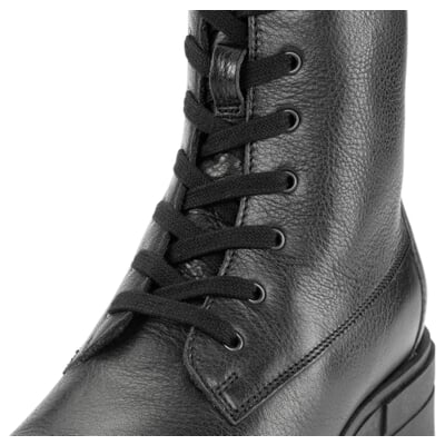 manufactum Damen-Lederboot Schwarz Bis zu 60% Rabatt
