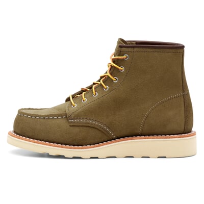 manufactum Damen Moc Boot Rauleder Oliv Nur für heute