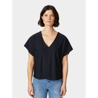 manufactum Damenshirt Kurzarm TENCEL™ Dunkelblau Online