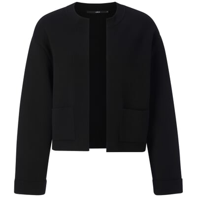 manufactum Damen-Strickjacke Punto Milano Schwarz