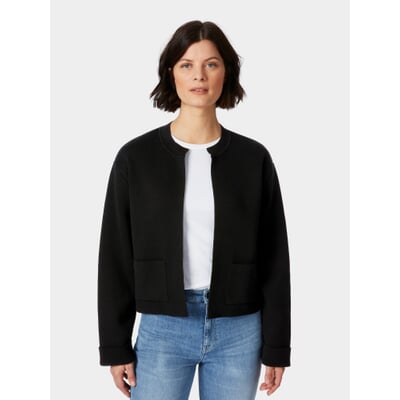 manufactum Damen-Strickjacke Punto Milano Schwarz Outlet